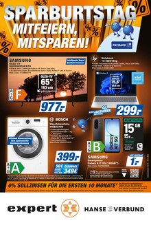 Fernseher im expert Prospekt "Top Angebote" mit 12 Seiten (Lüneburg)