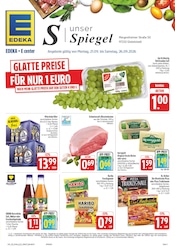 EDEKA Supermarkt Prospekt der aktuellen Woche mit 38 Seiten, gültig von 21.09.2026 bis 26.09.2026, in Giebelstadt und Umgebung Aktueller EDEKA Supermarkt Prospekt in Giebelstadt und Umgebung, "Wir lieben Lebensmittel!" mit 38 Seiten, 21.09.2026 - 26.09.2026