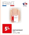 FILETS DE POULET à Auchan Supermarché dans Sigale