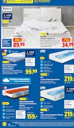 Lidl Matratze im Prospekt 