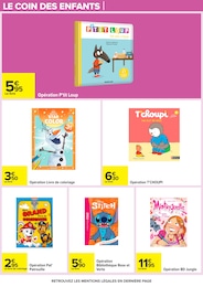 Offre T'choupi dans le catalogue Carrefour du moment à la page 31