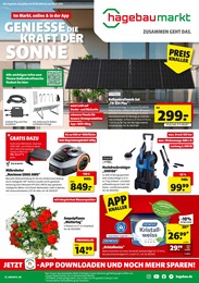Aktueller Hagebaumarkt Baumärkte Prospekt für Unterschleißheim: GENIESSE DIE KRAFT DER SONNE mit 16} Seiten, 02.05.2026 - 09.05.2026