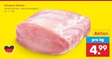 Schweine-Rücken für 4,99 € bei Netto Marken-Discount im Angebot Schweine-Rücken im aktuellen Netto Marken-Discount Prospekt
