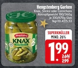 Gurken von Hengstenberg im aktuellen EDEKA Prospekt für 1,99 €