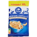 Noix de cajou grillées salées "Format XL" - CARREFOUR CLASSIC' en promo chez Carrefour Noix de cajou grillées salées "Format XL" - CARREFOUR CLASSIC' dans le catalogue Carrefour