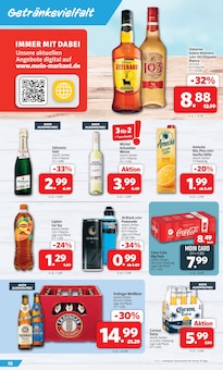 Coca Cola im aktuellen Markant Nordwest Prospekt (Emden) Coca Cola im Markant Nordwest Prospekt "DER MARKT FĂśR GUTES ESSEN UND TRINKEN" mit 12 Seiten (Emden)