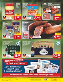 Bier im Netto Marken-Discount Prospekt "Aktuelle Angebote" mit 54 Seiten (Gronau (Westfalen))