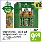 Aktuelle Saft Angebote bei E center in Reutlingen Aktuelles Bio Apfelsaft trüb Angebot bei E center in Reutlingen ab 9,99 €