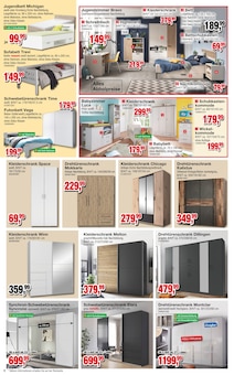 Kleiderschrank im Die Möbelfundgrube Prospekt "Unglaubliche Tiefpreise!" mit 17 Seiten (Saarbrücken)