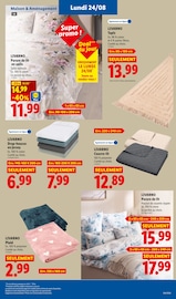 Promos Couette dans le catalogue "La rentrée des économies !" de Lidl Couette en promo dans le catalogue Lidl à la page 51