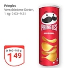 Original Angebote von Pringles bei GLOBUS Halle für 1,49 €