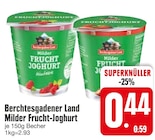 Milder Frucht-Joghurt Angebote von Berchtesgadener Land bei EDEKA Regensburg für 0,44 €