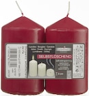 Stumpenkerzen selbstlöschend im METRO Prospekt Stumpenkerzen selbstlöschend von Steinhart Kerzen im aktuellen METRO Prospekt fĂŒr 4,75 âŹ