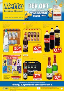 Netto Marken-Discount Prospekt DER ORT, AN DEM DU IMMER AUSGEZEICHNETE PREISE FINDEST. mit 2 Seiten