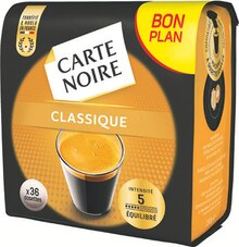 Dosettes de café - Carrefour Market à Nanterre Dosettes de café en promo chez Carrefour Market Nanterre à 6,56 €