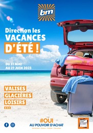 Prospectus B&M à Givors, "Direction les vacances d'été !", 18 pages, 31/05/2023 - 27/06/2023
