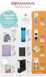 Aktueller Rossmann Drogerie-und-Parfuemerie Prospekt in Bergkamen und Umgebung, "Semester Aktion" mit 8 Seiten, 06.10.2025 - 10.10.2025