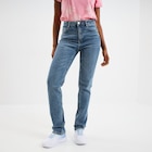 Jeans regular 5 poches coton Creeks denim stone femme - CREEKS - La Halle Jeans regular 5 poches coton Creeks denim stone femme - CREEKS à 25,99 € dans le catalogue La Halle