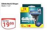 Aktuelles Mach3 Klingen Angebot bei GLOBUS in Duisburg ab 19,99 €