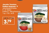 Tassimo Kaffee-Kapseln von Jacobs für 3,79 € bei V-Markt im Angebot Tassimo Kaffee-Kapseln von Jacobs im aktuellen V-Markt Prospekt