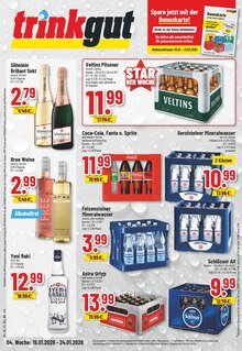 Veltins im Trinkgut Prospekt "Aktuelle Angebote" mit 10 Seiten (Dinslaken)