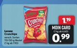 Crunchips Paprika im Angebot bei Markant Nordwest in Detmold Crunchips Paprika Angebote von Lorenz bei Markant Nordwest Detmold für 0,99 €