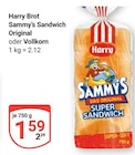 Sammy’s Sandwich Original im Angebot bei GLOBUS in Saarbrücken Sammy’s Sandwich Original Angebote von Harry Brot bei GLOBUS Saarbrücken für 1,59 €