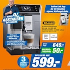 Kaffeevollautomat ECAM 550.85.MS PRIMADONNA CLASS silber im Angebot bei expert in Erkelenz Kaffeevollautomat ECAM 550.85.MS PRIMADONNA CLASS silber Angebote von DeLonghi bei expert Erkelenz für 599,00 €