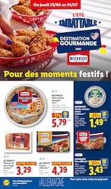 Promos Barbecue dans le catalogue "SUPPORTEZ LES BLEUS !" de Lidl Barbecue en promo dans le catalogue Lidl à la page 20