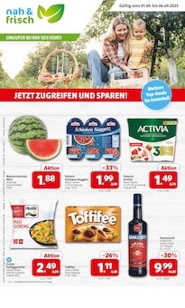 Aktueller nah&frisch Prospekt "DER MARKT FÜR GUTES ESSEN UND TRINKEN" Seite 1 von 7 Seiten