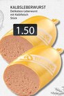 EDEKA - Kalbsleberwurst Angebot im Prospekt Kalbsleberwurst bei EDEKA im Prospekt "" für 1,50 €