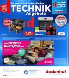 Aktueller dodenhof TechnikWelt Prospekt "Top Angebote" Aktueller dodenhof TechnikWelt Prospekt