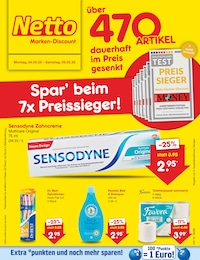 Zahnpasta Angebot im aktuellen Netto Marken-Discount Prospekt auf Seite 56