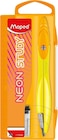 Compas d'école Maped Study Neon + Etui mine Modèle aléatoire - Maped dans le catalogue Fnac