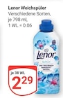 Weichspüler im Angebot bei GLOBUS in Rüsselsheim Weichspüler Angebote von Lenor bei GLOBUS Rüsselsheim für 2,29 €