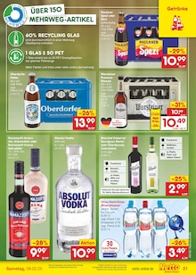 Wodka im Netto Marken-Discount Prospekt "Aktuelle Angebote" mit 57 Seiten (Remscheid)