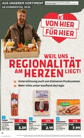 Aktueller Kaufland Prospekt mit Bratwurst, "Aktuelle Angebote", Seite 14