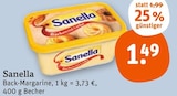 Back-Margarine Angebote von Sanella bei tegut Offenbach für 1,49 €