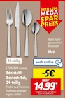 Edelstahl-Besteck-Set, 24-teilig bei Lidl im Sundern Prospekt für 14,99 €