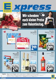 Getränke im E xpress Prospekt "Wir lieben Lebensmittel." auf Seite 1