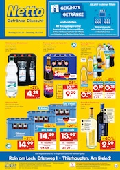 Aktueller Netto Marken-Discount Aindling Prospekt "Gekühlte Getränke" mit 2 Seiten