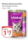 Katzennassfutter im Angebot bei GLOBUS in Wiesbaden Katzennassfutter Angebote von Whiskas bei GLOBUS Wiesbaden für 1,19 €