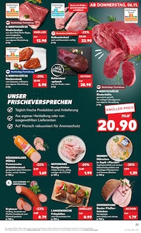 Rindfleisch im aktuellen Kaufland Prospekt (Hannover) Rindfleisch im Kaufland Prospekt "Aktuelle Angebote" mit 64 Seiten (Hannover)