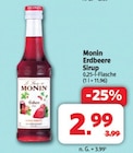 Erdbeere Sirup im Angebot bei Markant Nordwest in Bielefeld Erdbeere Sirup Angebote von Monin bei Markant Nordwest Bielefeld für 2,99 €