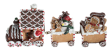 Train de Noël Pain d'Épice en promo chez Stokomani Train de Noël Pain d'Épice dans le catalogue Stokomani