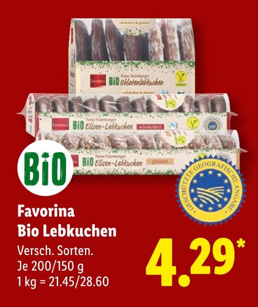 Bio Oblatenlebkuchen