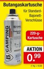 Butangaskartusche Angebote von B CAMPING Germany bei Zimmermann Aurich für 0,99 €