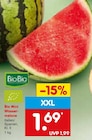 Melone im Netto Marken-Discount Prospekt Bio Mini Wassermelone von BioBio im aktuellen Netto Marken-Discount Prospekt für 1,69 €
