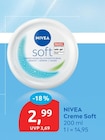 Creme Soft von NIVEA für 2,99 € bei budni im Angebot Creme Soft von NIVEA im aktuellen budni Prospekt