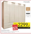 Kleiderschrank im Angebot bei BRAUN Möbel-Center in Tübingen Kleiderschrank Angebote von novel bei BRAUN Möbel-Center Tübingen für 2.299,00 €